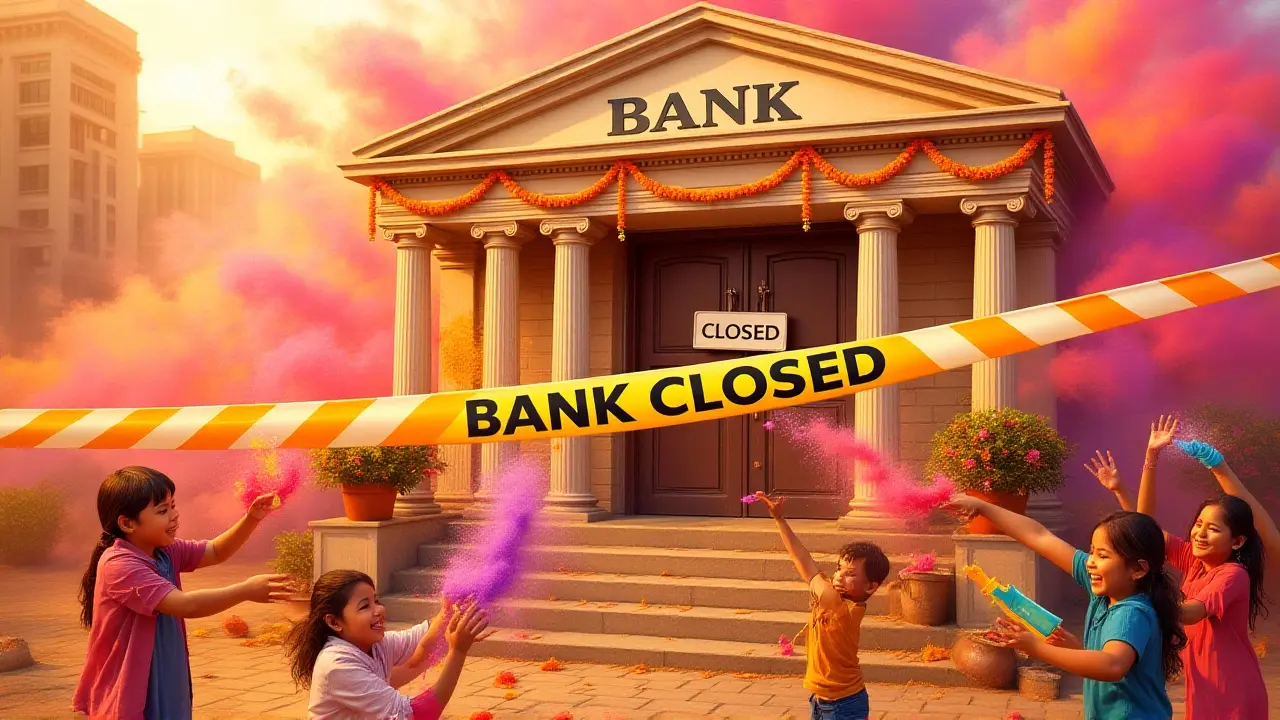 होली 2026: बैंक बंद रहेंगे इन तारीखों पर, जानें पूरी जानकारी